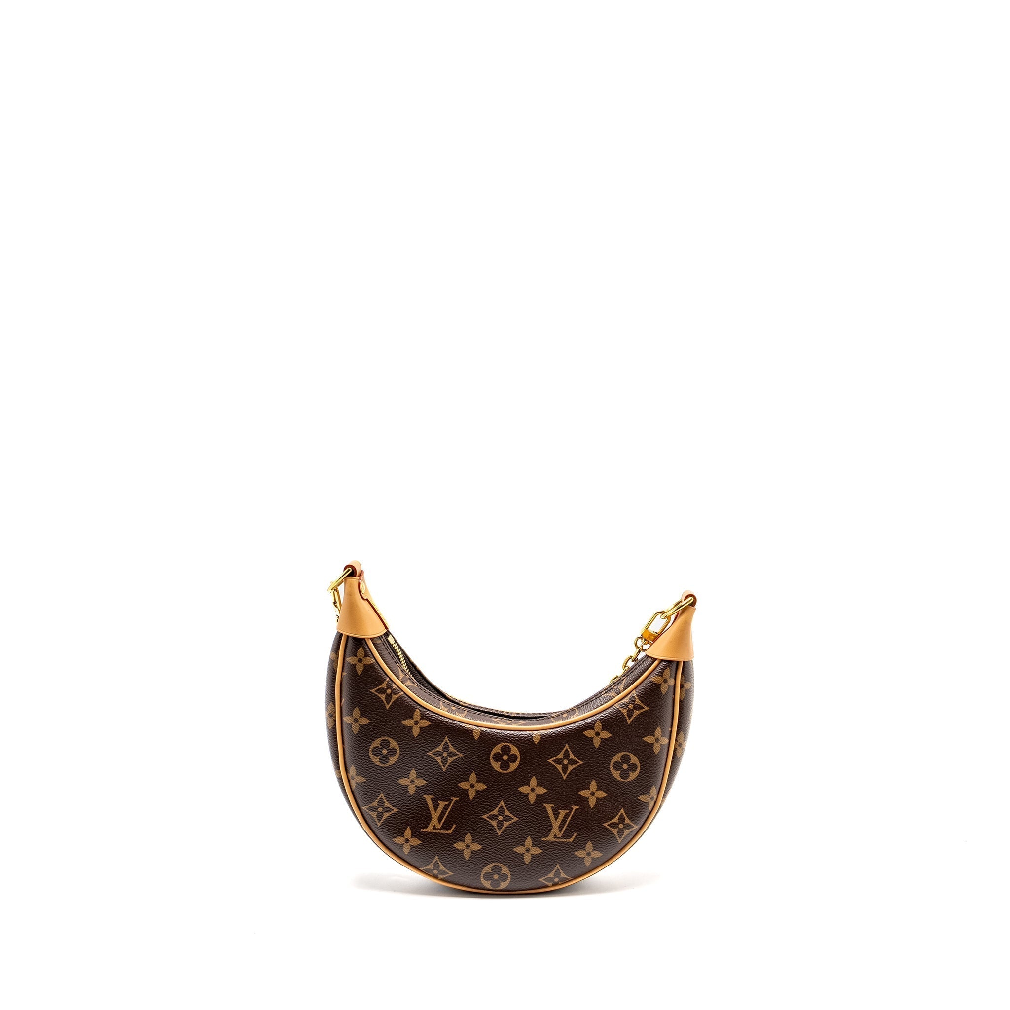 LOUIS VUITTON HALF-MOON LOOP BAG MONOGRAM CANVAS GHW