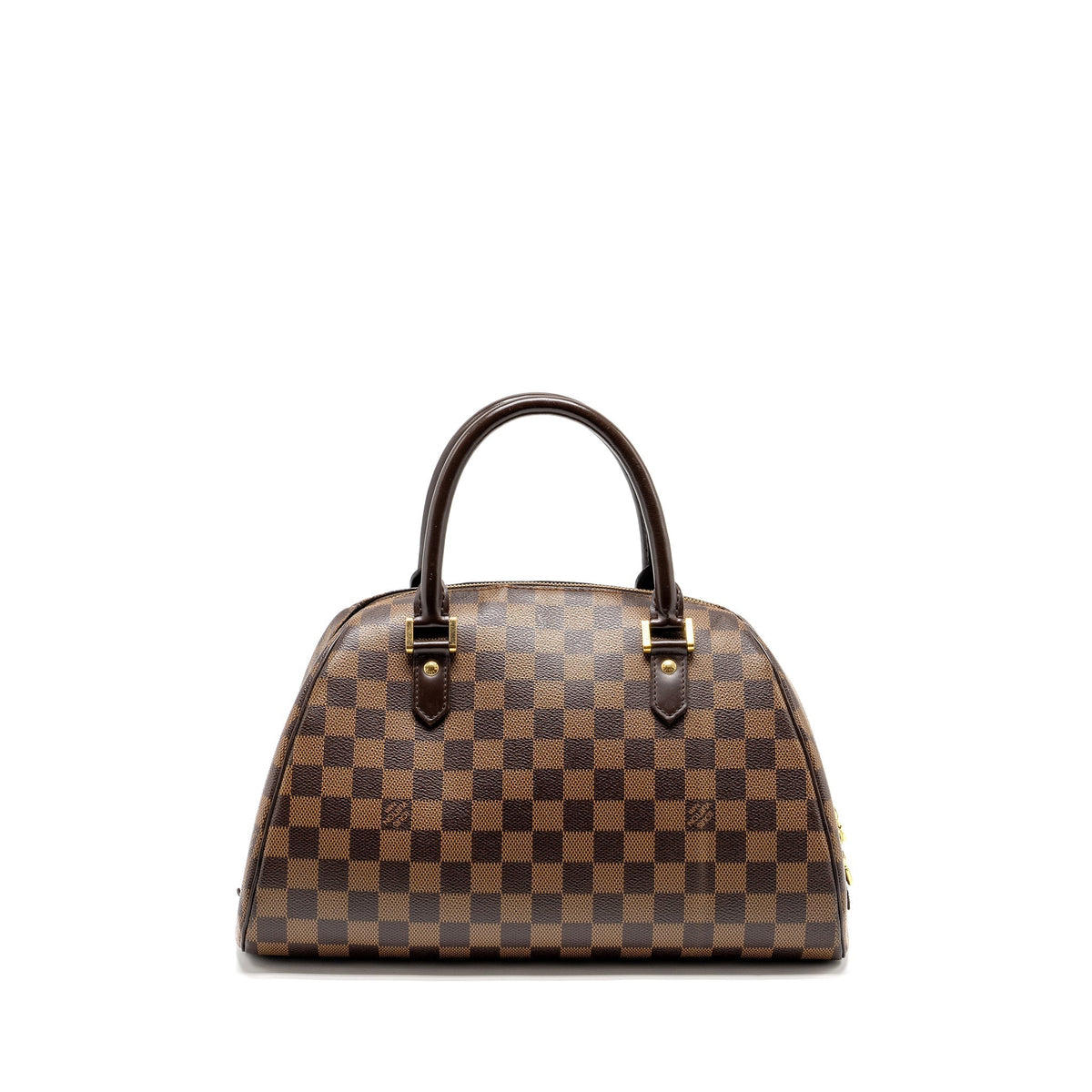 LOUIS VUITTON RIBERA MM TOTE DAMIER EBENE CANVAS GHW