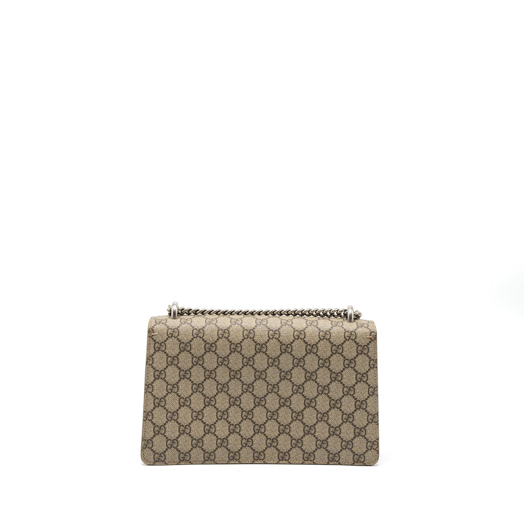 GUCCI DIONYSUS SHOULDER BAG GG SUPREME CANVAS/SUEDE SHW