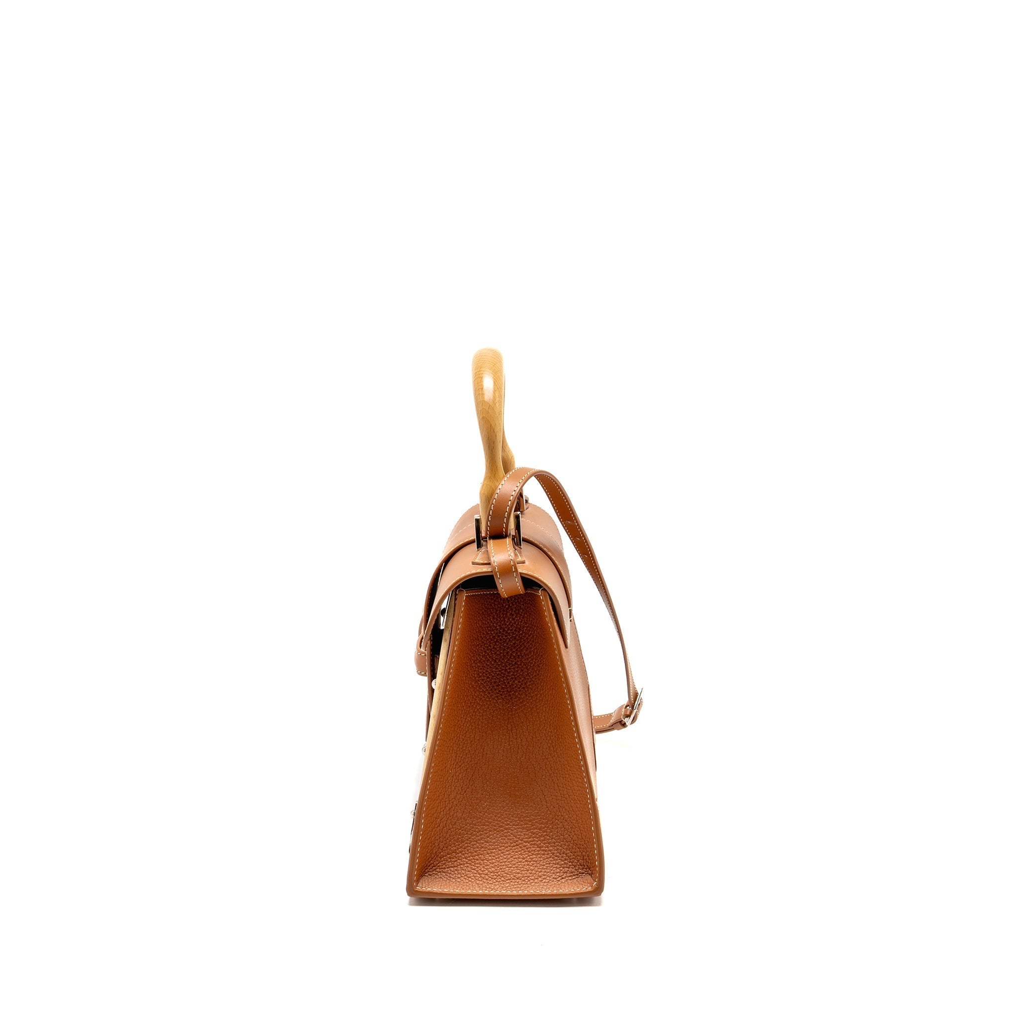 GOYARD STRUCTURE SAIGON PM BAG CALFSKIN TAN SHW
