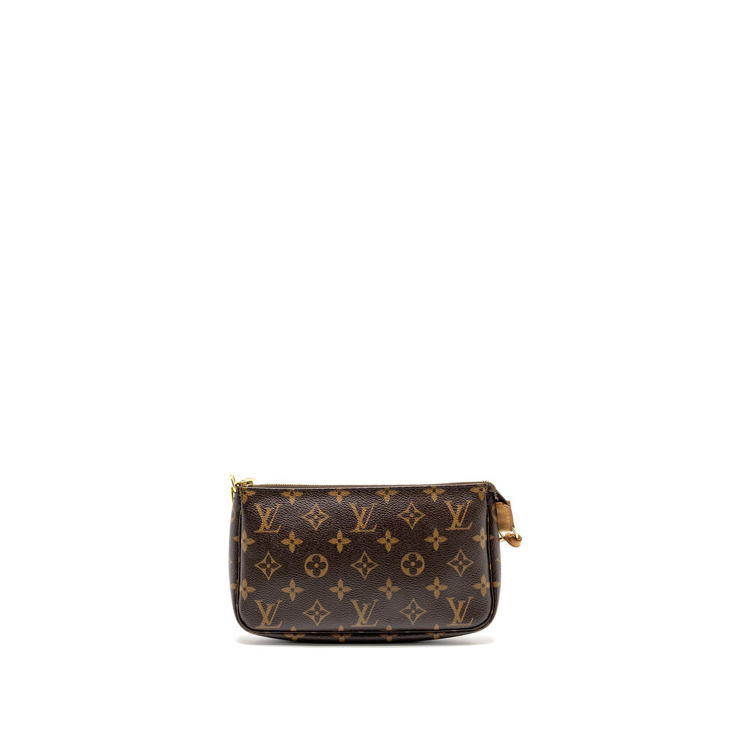 LOUIS VUITTON POCHETTE ACCESSORIES MONOGRAM CANVAS GHW