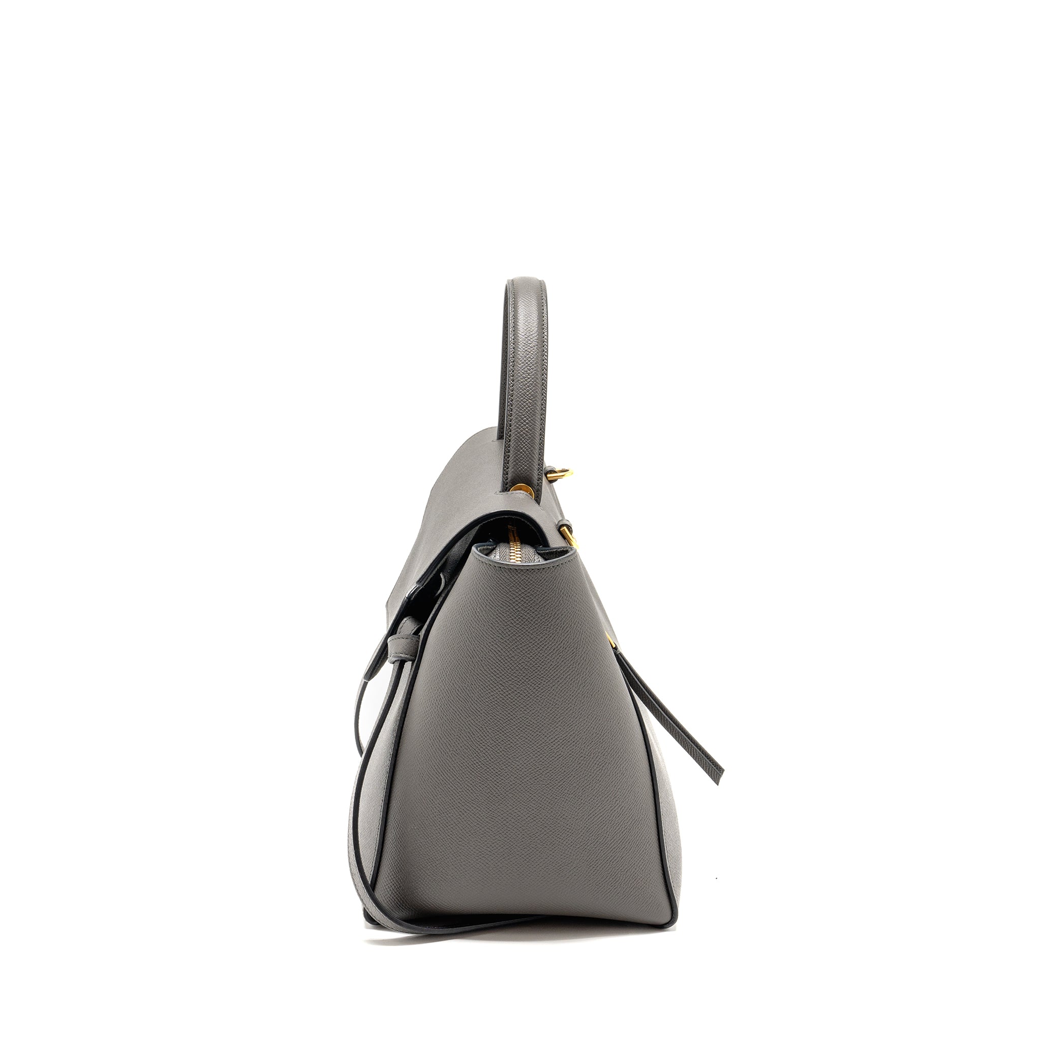 CELINE MINI BELT BAG CALFSKIN GREY GHW