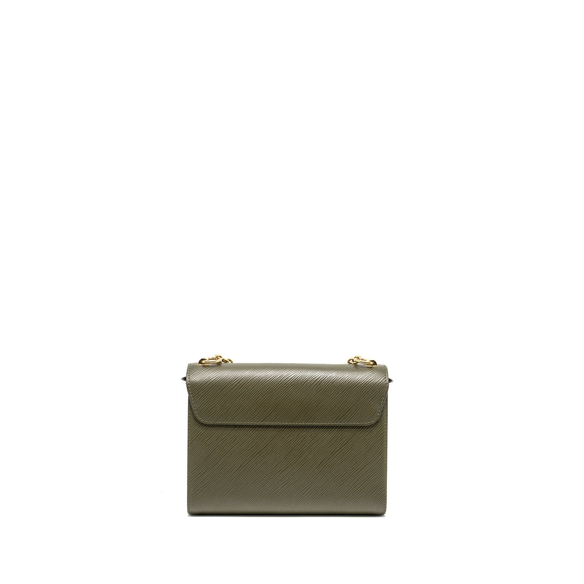 LOUIS VUITTON TWIST MM EPI OLIVE/WHITE GHW