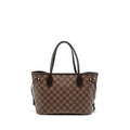 LOUIS VUITTON NEVERFULL PM DAMIER EBENE CANVAS GHW