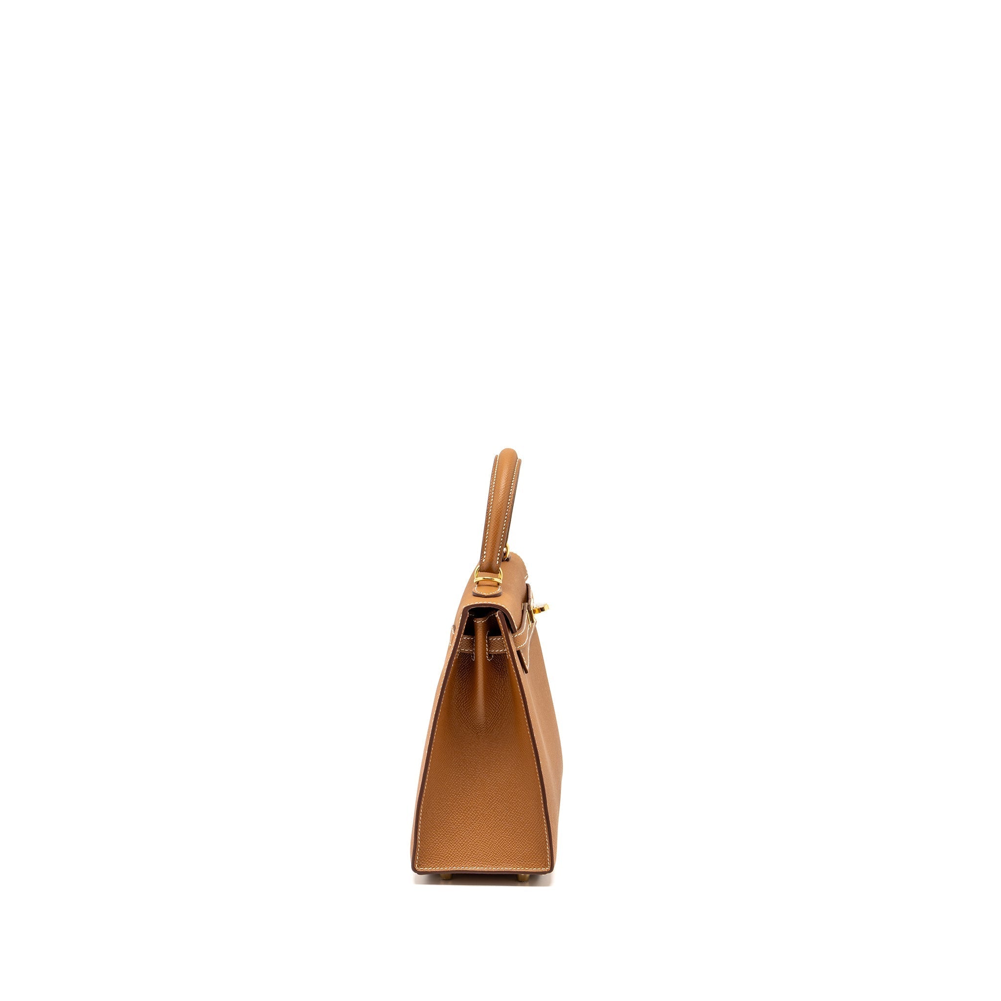 HERMES KELLY 25 SELLIER EPSOM GOLD GHW