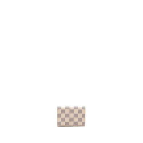 LOUIS VUITTON ROSALIE COIN PURSE DAMIER AZUR CANVAS GHW