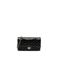 CHANEL MEDIUM CLASSIC DOUBLE FLAP BAG CAVIAR BLACK GHW