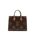 LOUIS VUITTON ONTHEGO MM MONOGRAM CANVAS GHW