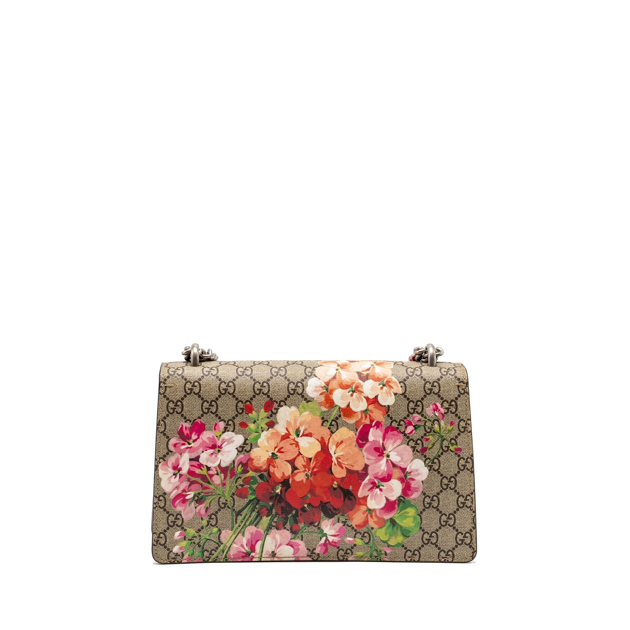 GUCCI DIONYSUS CHAIN BAG GG SUPREME CANVAS WITH FLOWER PRINT MULTICOLOUR SHW