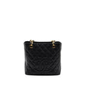 CHANEL GRAND SHOPPING TOTE BAG PM CAVIAR BLACK GHW