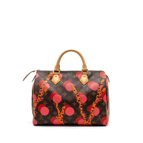 LOUIS VUITTON SPEEDY 30 RAMAGE MONOGRAM CANVAS GHW