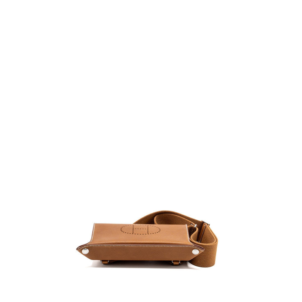 HERMES VIDEPOCHES BAG BARENIA FAUBOURG FAUVE SHW