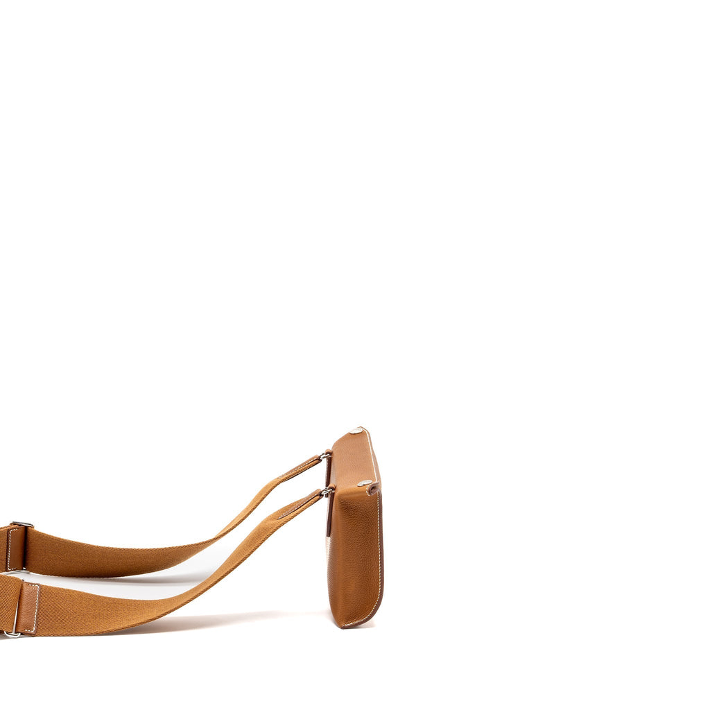 HERMES VIDEPOCHES BAG BARENIA FAUBOURG FAUVE SHW