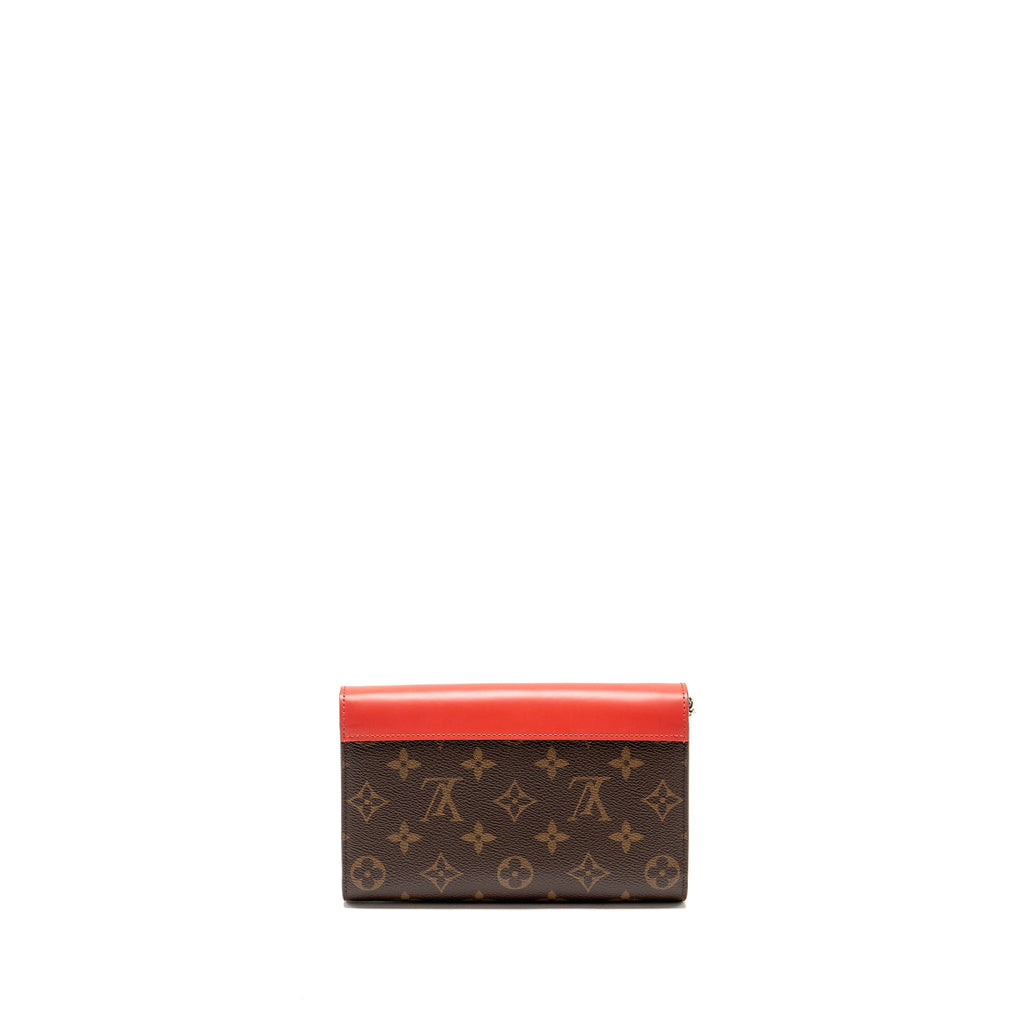 LOUIS VUITTON TOTEM CHAIN WALLET MONOGRAM CAVAS/CALFSKIN MULTICOLOUR WITH MULTICOLOUR HARDWARE