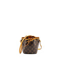 LOUIS VUITTON NANO NOE MONOGRAM CANVAS GHW