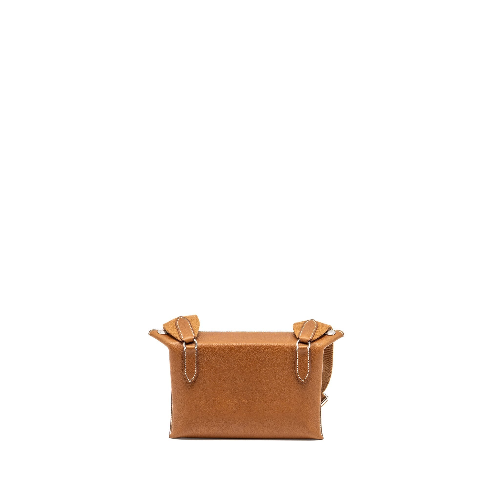HERMES VIDEPOCHES BAG BARENIA FAUBOURG FAUVE SHW