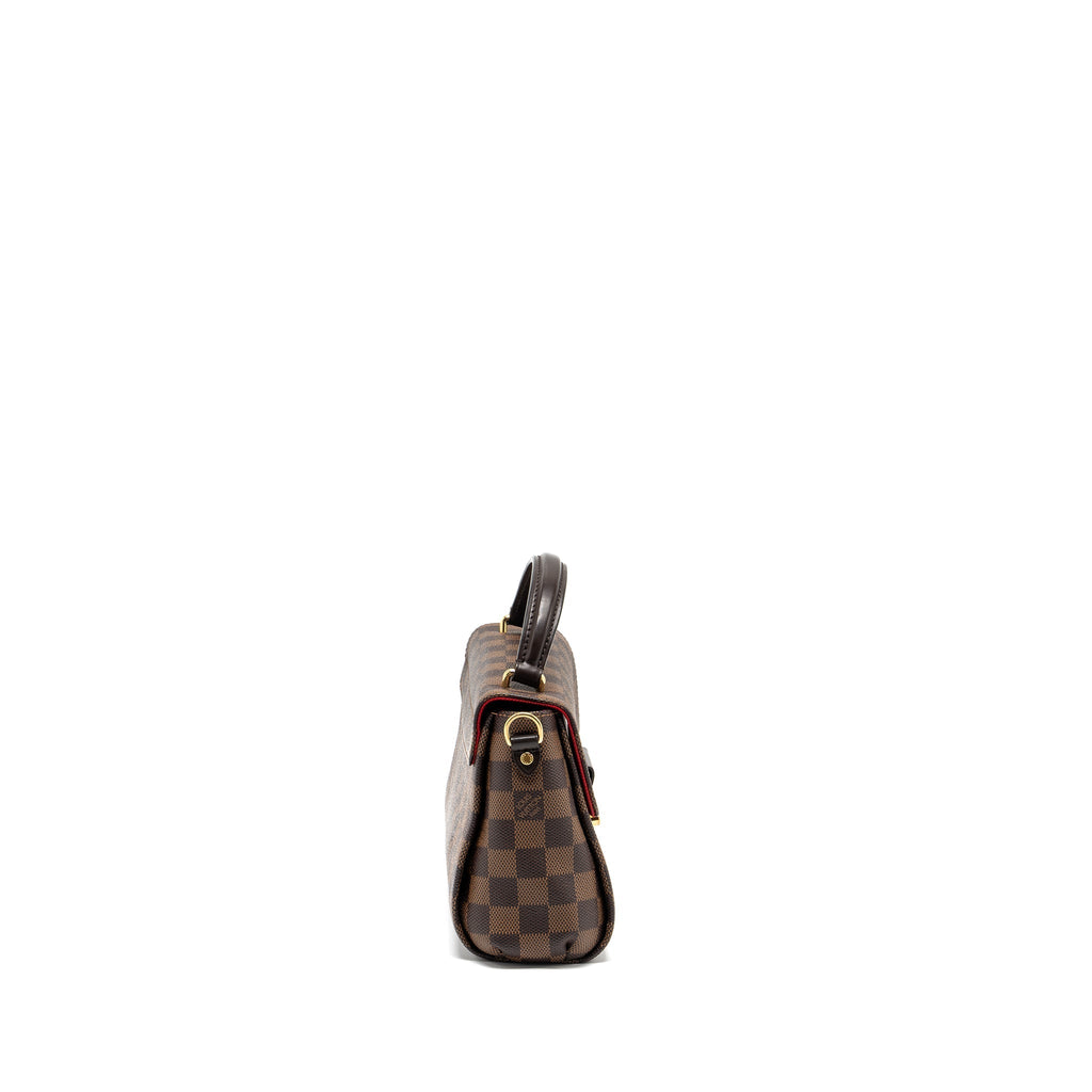 LOUIS VUITTON CROISETTE DAMIER EBENE GHW