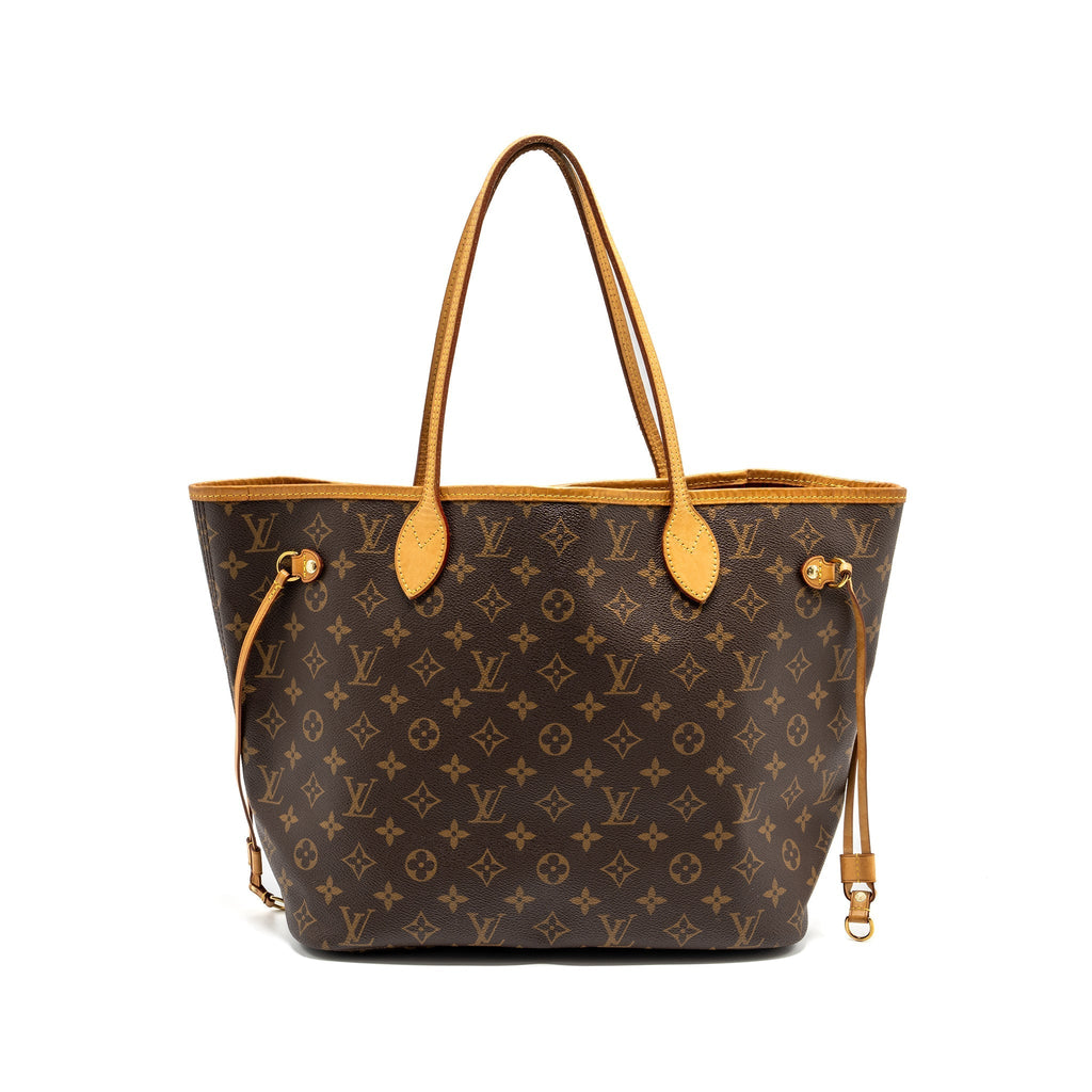 LOUIS VUITTON NEVERFULL MM MONOGRAM CANVAS GHW