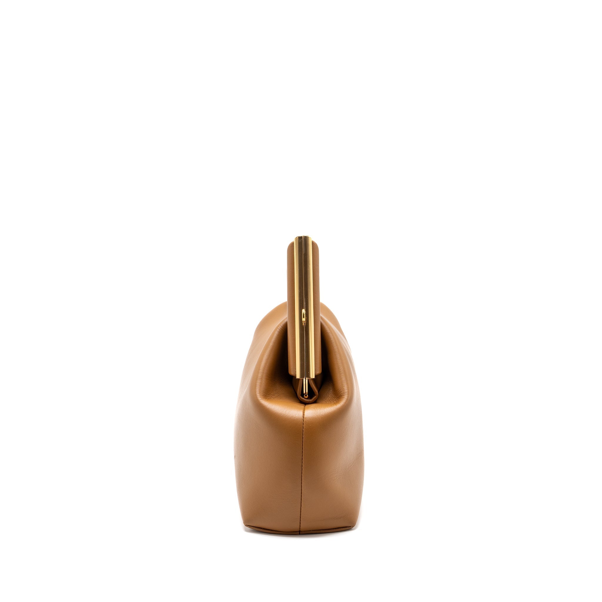 FENDI FIRST MEDIUM NAPPA LAMBSKIN CARAMEL GHW