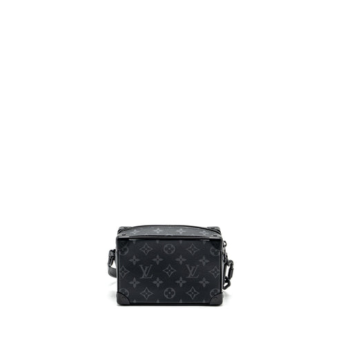 LOUIS VUITTON MINI SOFT TRUNK MONOGRAM ECLIPSE CANVAS BLACK HARDWARE