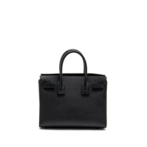 SAINT LAURENT SAC DE JOUR GRAINED CALFSKIN BLACK SHW
