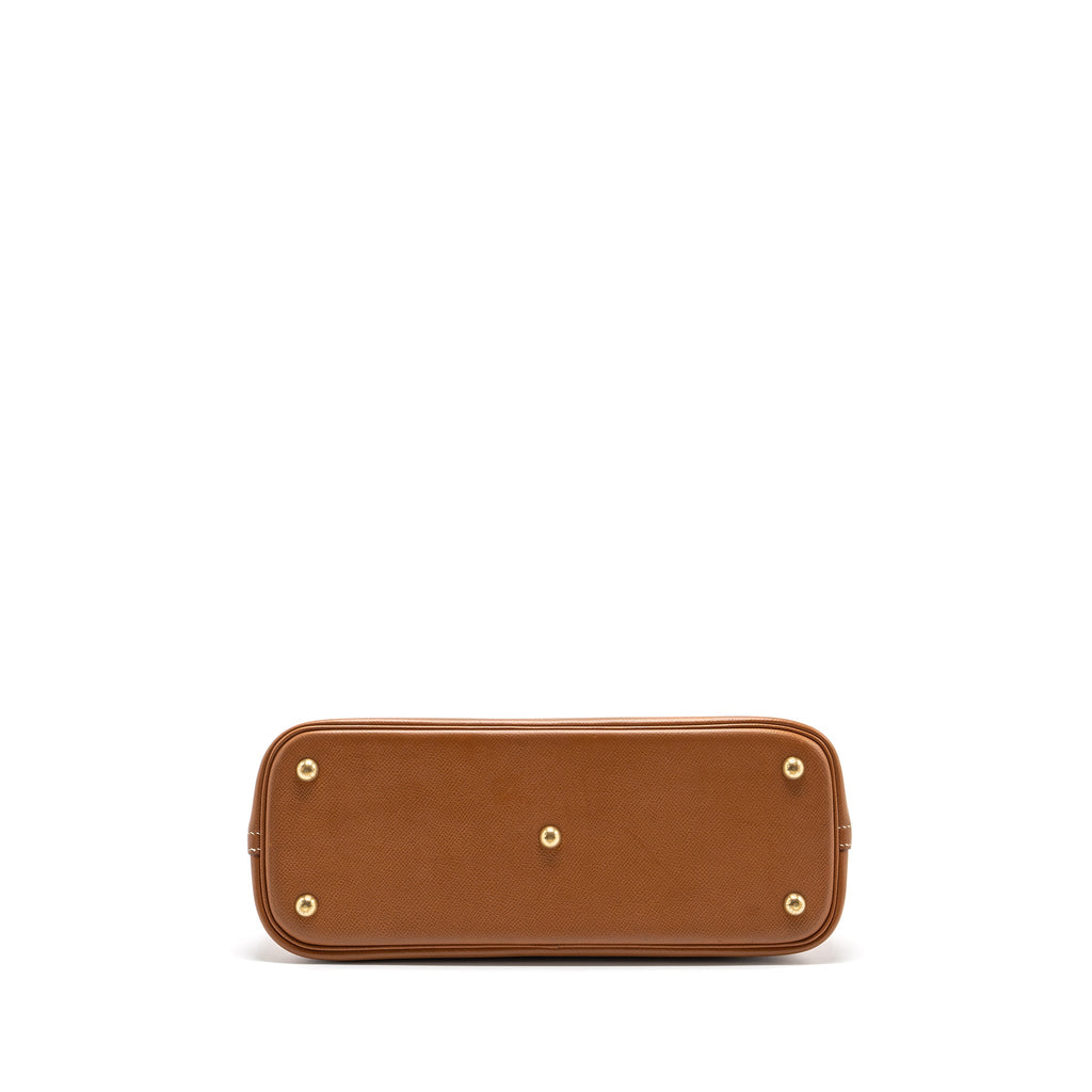 Hermes Bolide 31 Epsom Gold GHW Stamp Circle Z