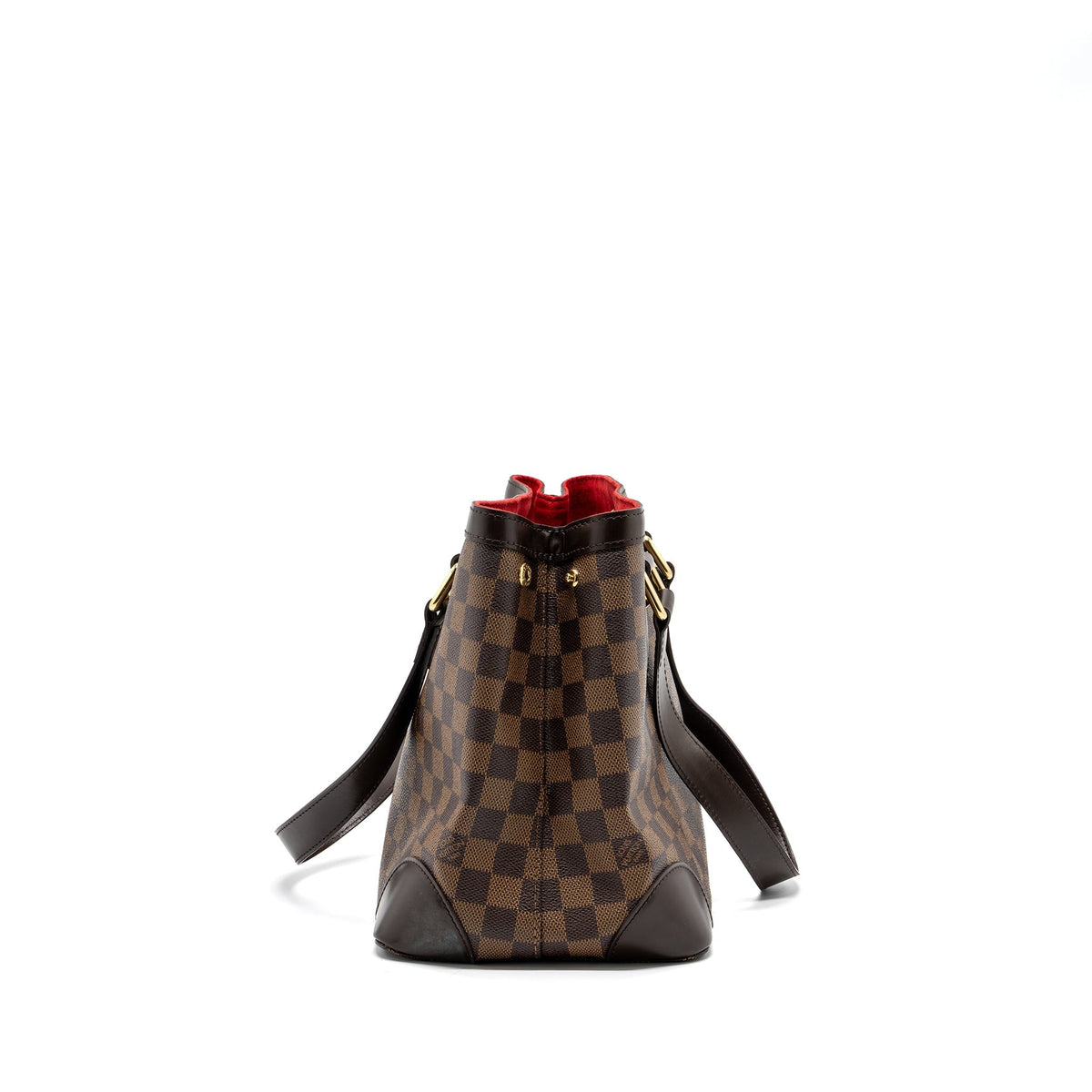 LOUIS VUITTON HAMPSTEAD TOTE BAG DAMIER EBENE GHW