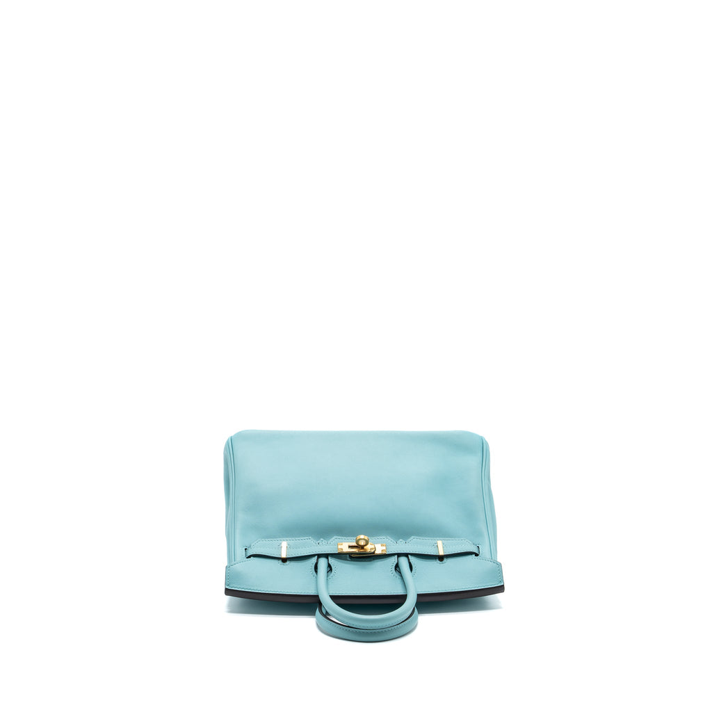 Hermes birkin 25 swift 3p blue atoll GHW