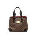 LOUIS VUITTON HAMPSTEAD TOTE BAG DAMIER EBENE GHW