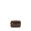 LOUIS VUITTON POUCH DAMIER EBENE GHW