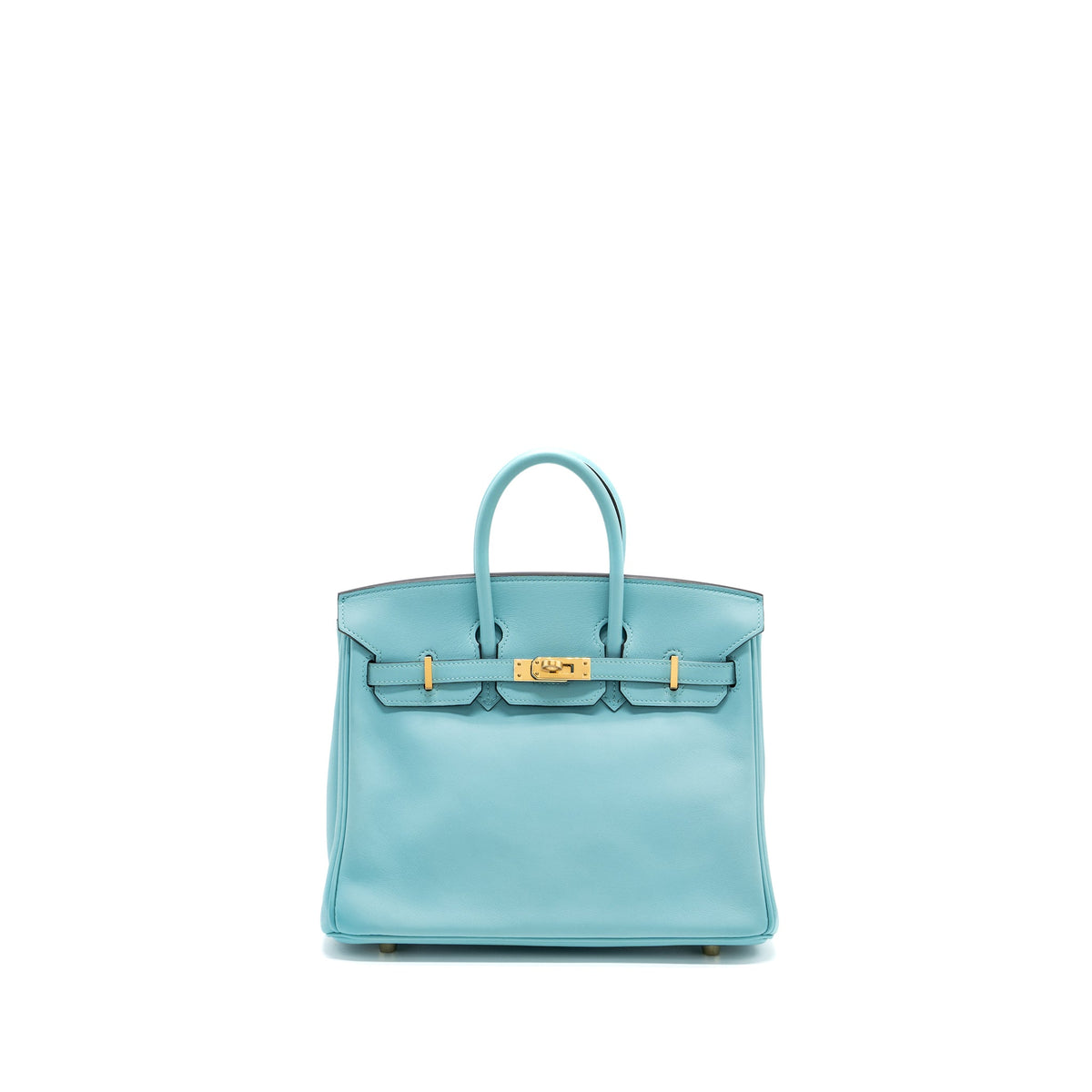 Hermes birkin 25 swift 3p blue atoll GHW