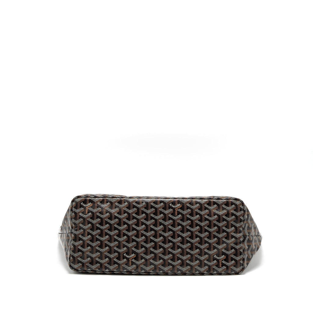 GOYARD SAINT LOUIS PM TOTE BAG GOYARDINE CANVAS SHW