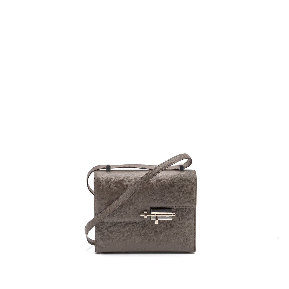 Hermes verrou 21 epsom gris etain SHW