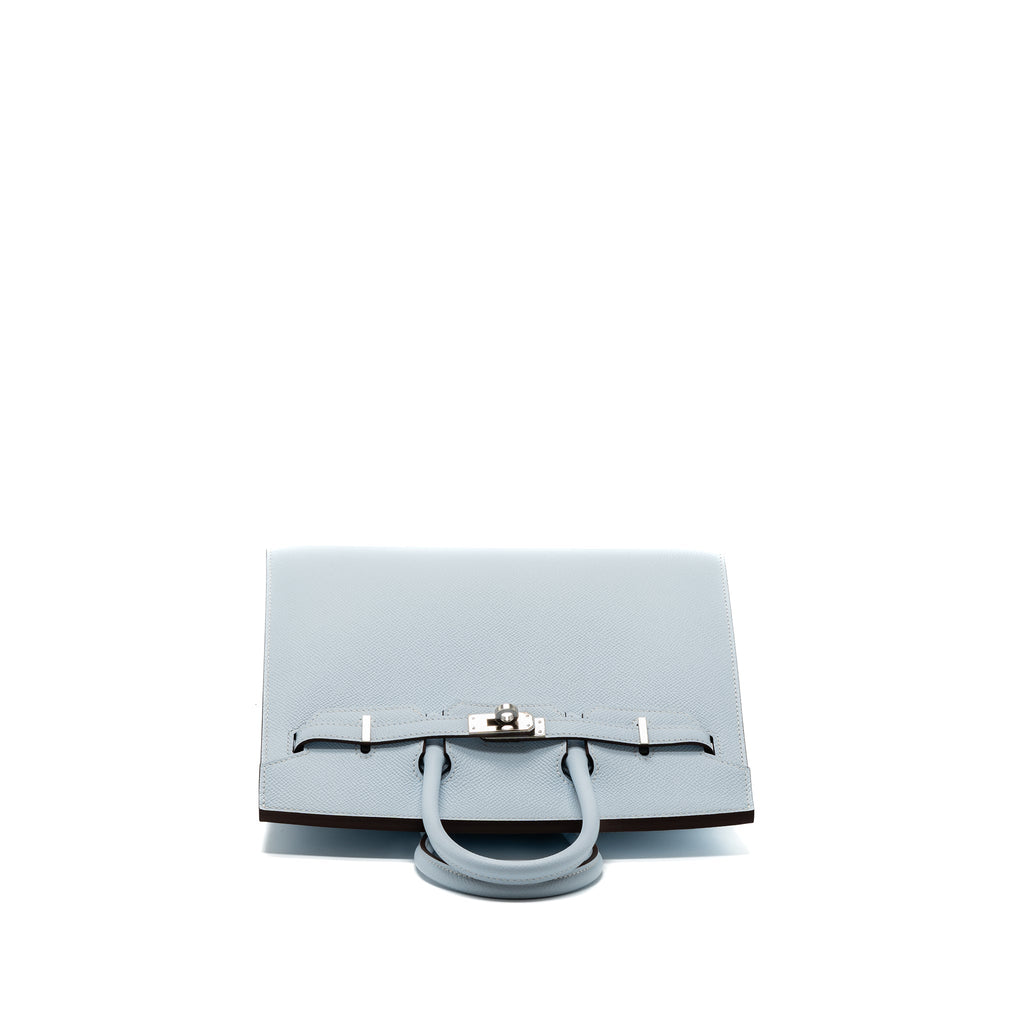 HERMES BIRKIN 25 EPSOM BLUE BRUME SHW