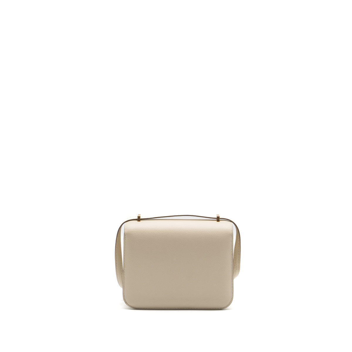Hermes mini constance epsom craie GHW