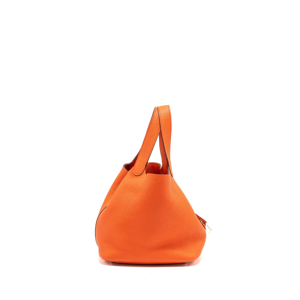 HERMES PICOTIN 22 LOCK BAG CLEMENCE FEU SHW