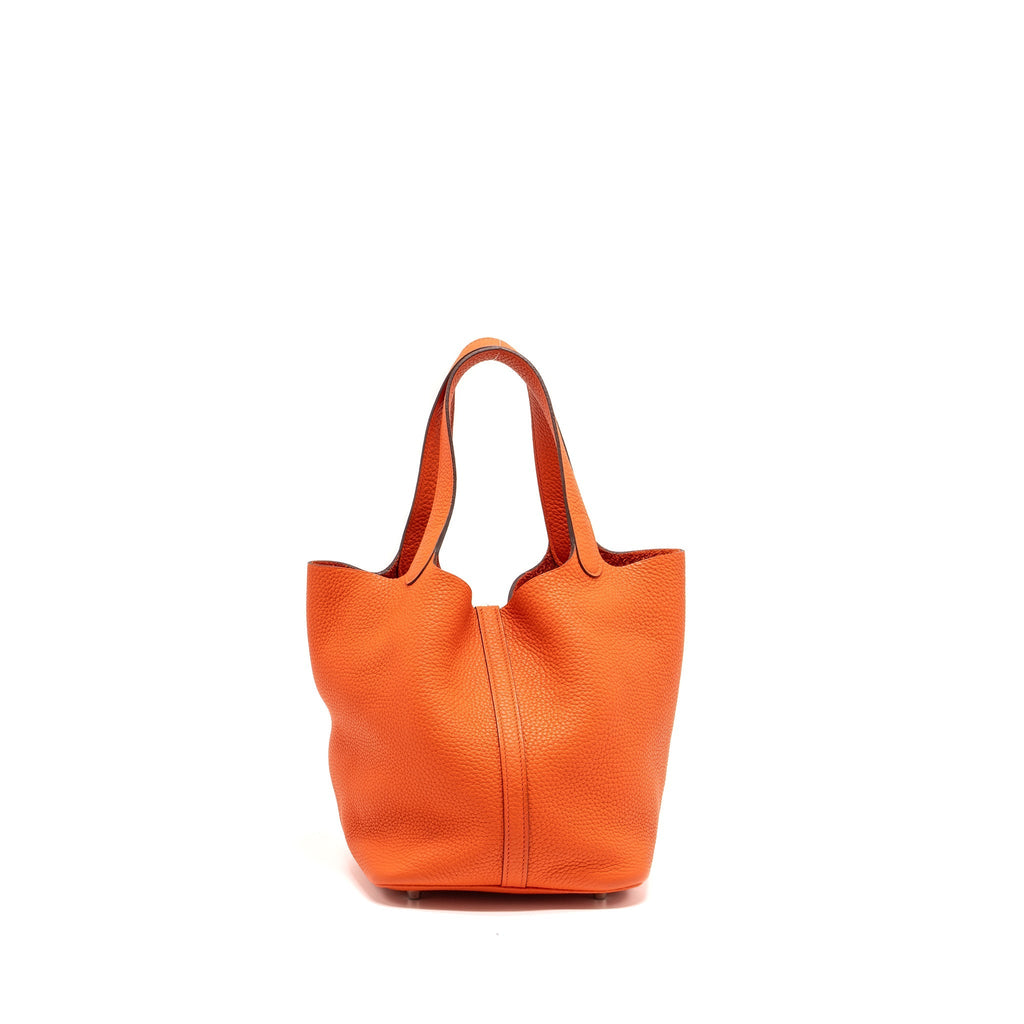 HERMES PICOTIN 22 LOCK BAG CLEMENCE FEU SHW