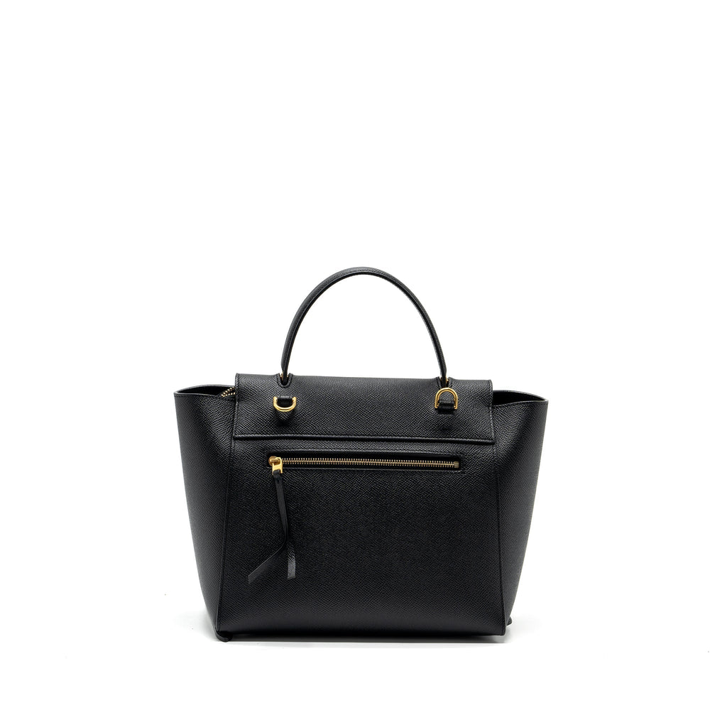 CELINE MICRO BELT BAG CALFSKIN BLACK GHW