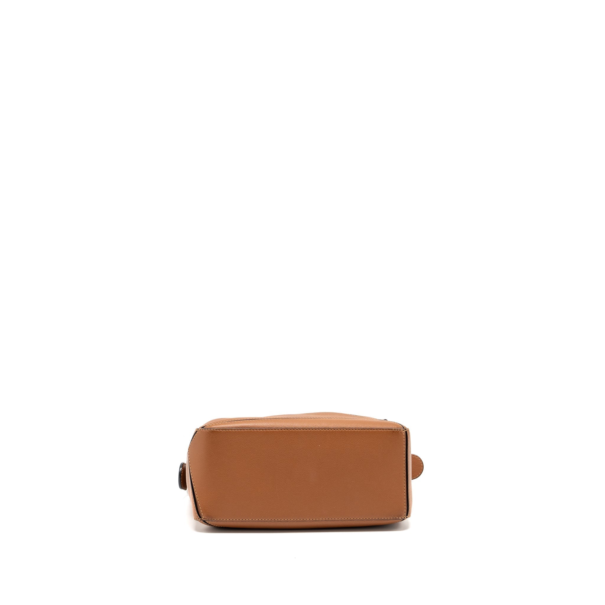 LOEWE SMALL PUZZLE BAG CALFSKIN TAN SHW