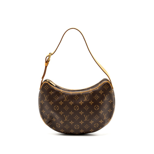 LOUIS VUITTON VINTAGE LOOP SHOULDER BAG MONOGRAM CANVAS GHW