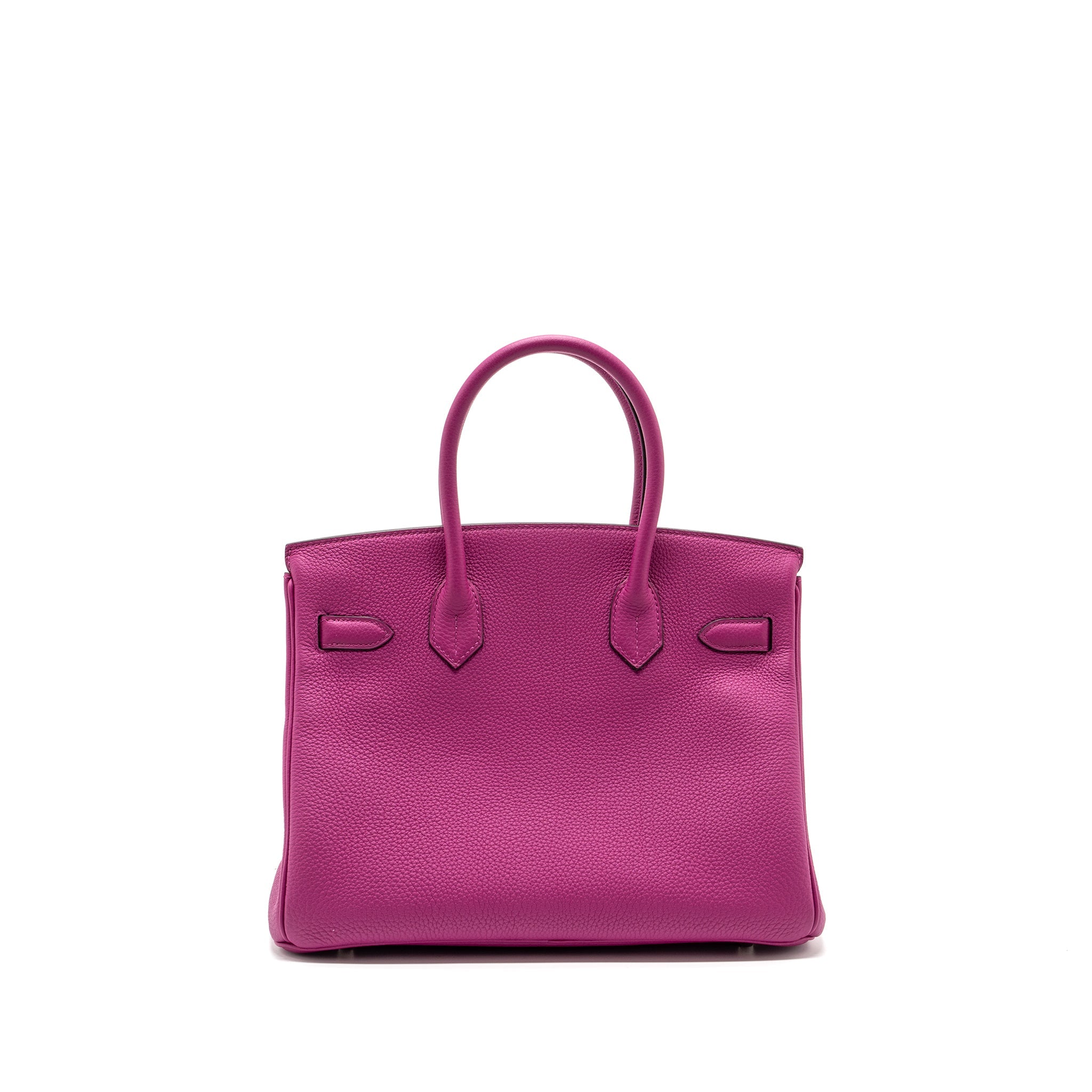 HERMES BIRKIN 30 TOGO ROSE POURPRE SHW