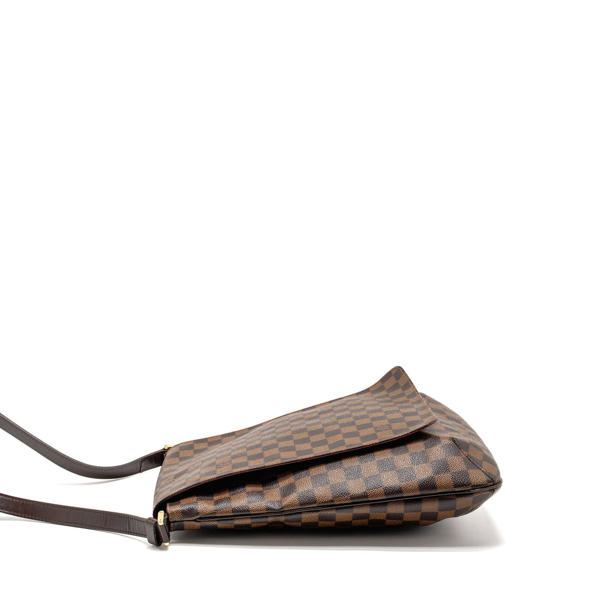 LOUIS VUITTON MUSETTE DAMIER EBENE GHW