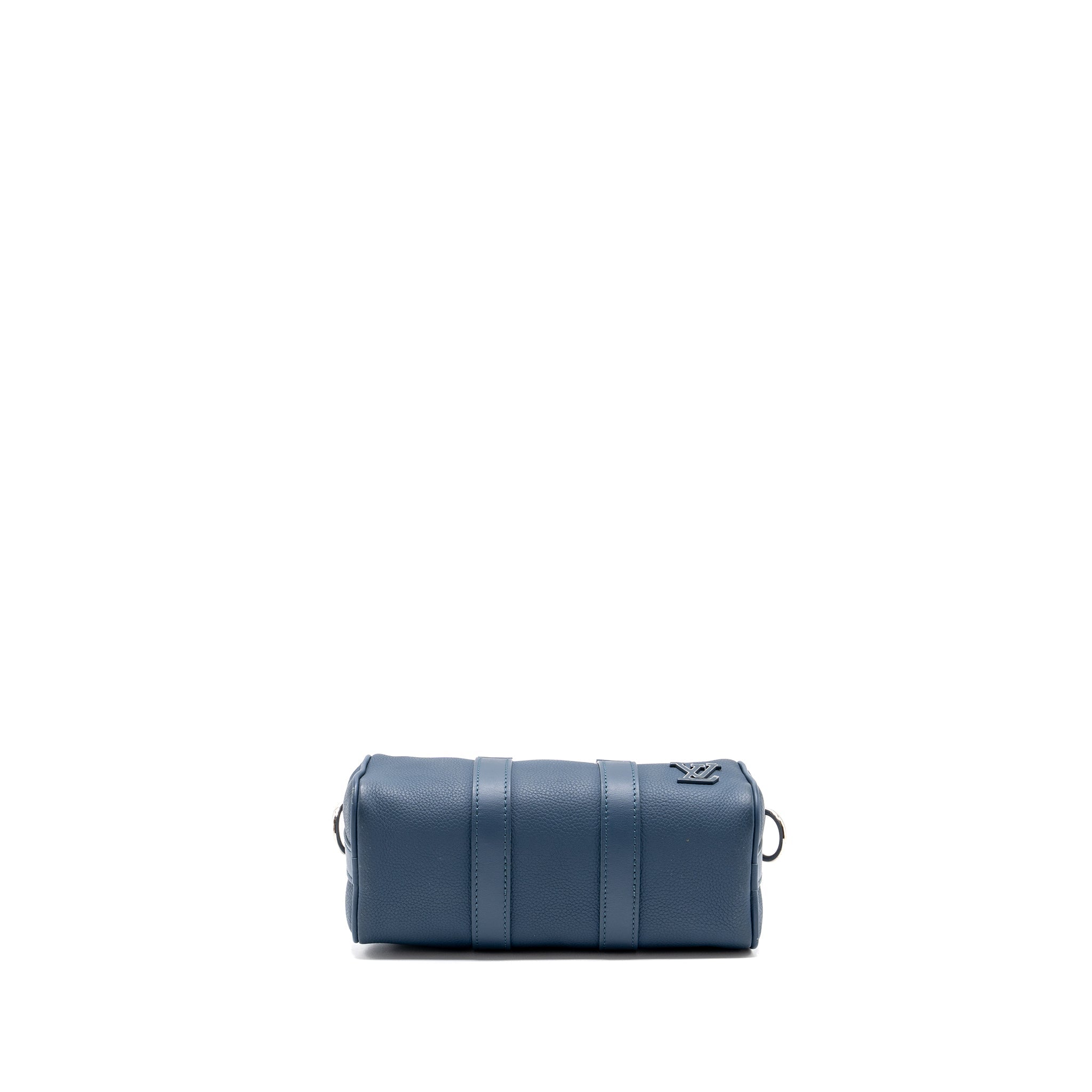 LOUIS VUITTON KEEPALL XS CALFSKIN BLUE SHW (NEW VERSION)
