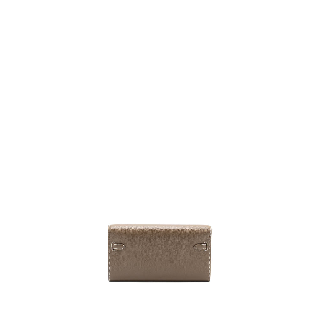 HERMES CLASSIC KELLY TO GO EPSOM ETOUPE GHW