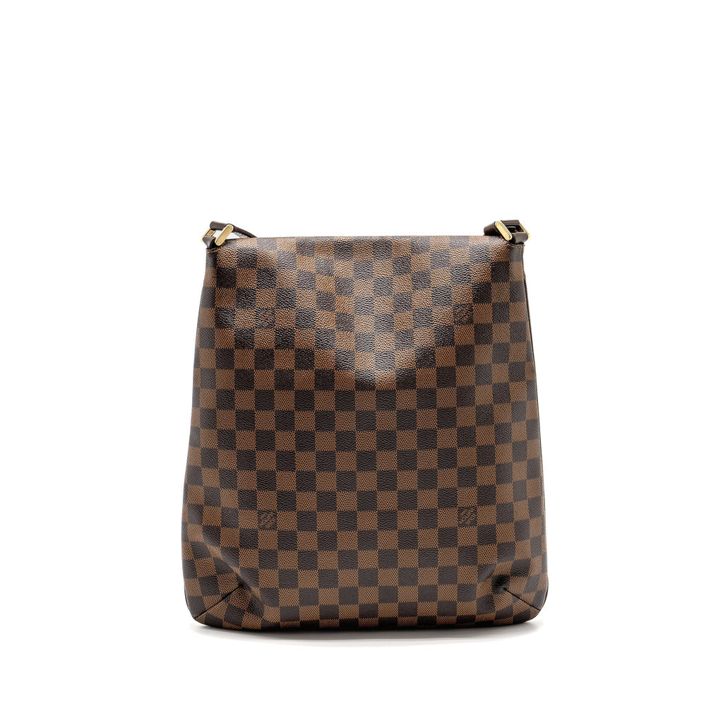 LOUIS VUITTON MUSETTE DAMIER EBENE GHW