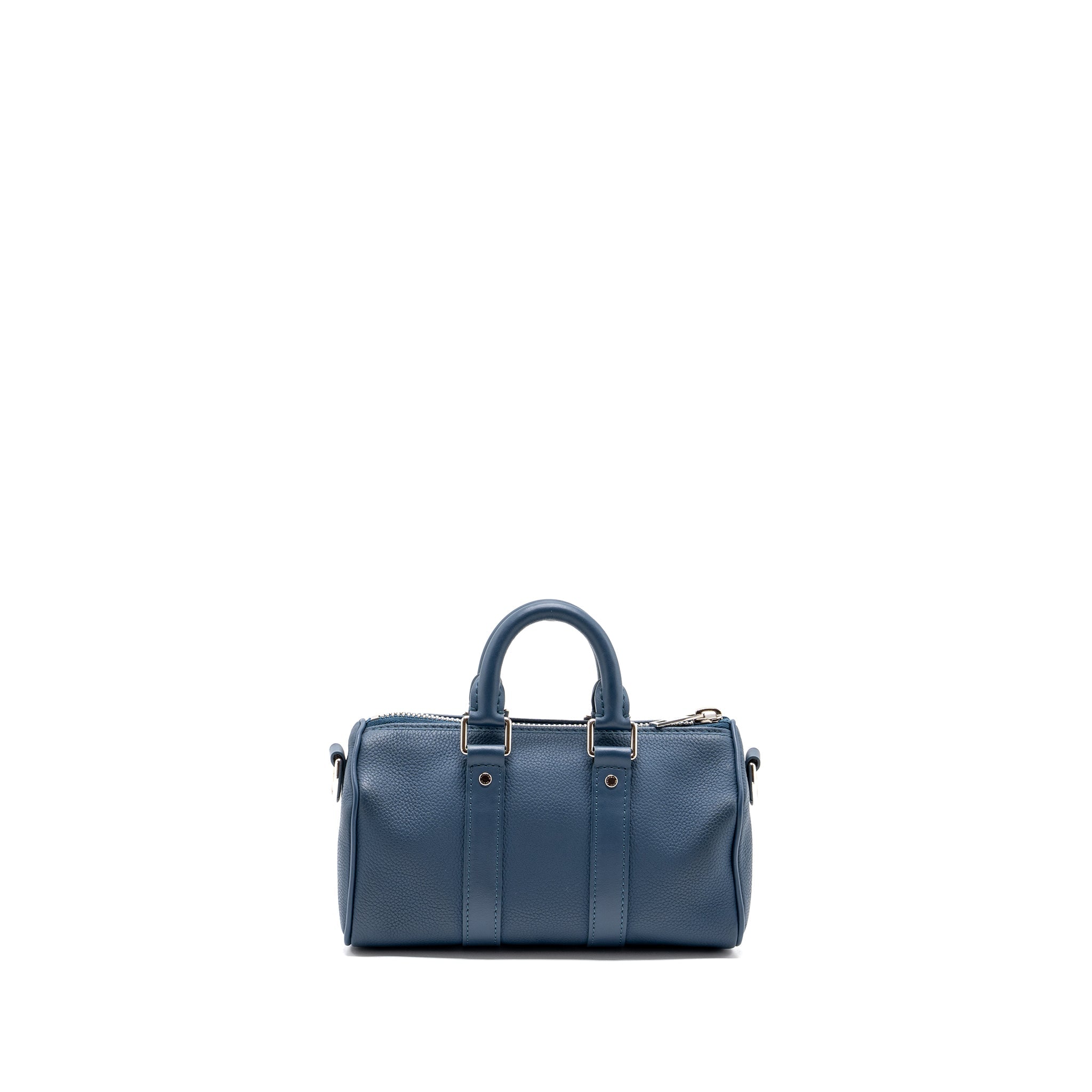 LOUIS VUITTON KEEPALL XS CALFSKIN BLUE SHW (NEW VERSION)