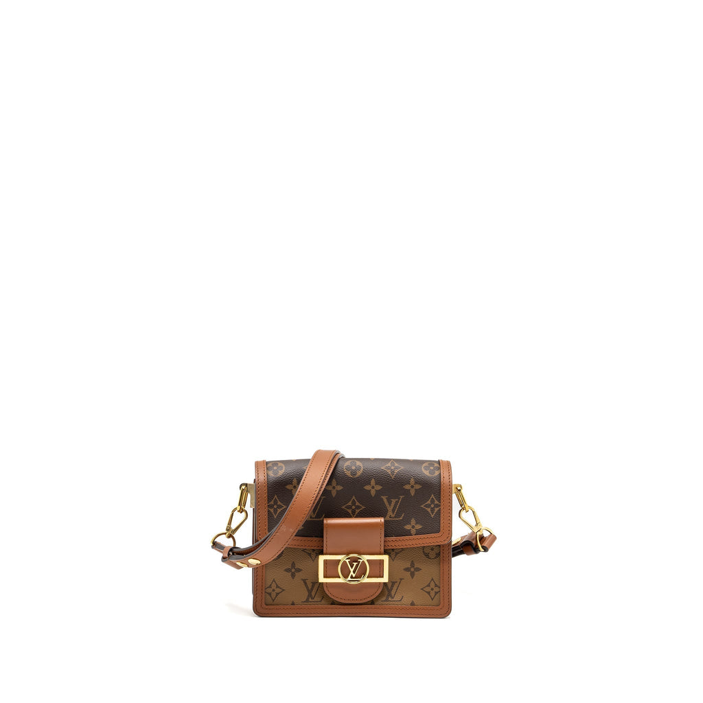 LOUIS VUITTON MINI DAUPHINE MONOGRAM CANVAS GHW