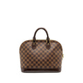 LOUIS VUITTON ALMA PM DAMIER EBENE CANVAS GHW