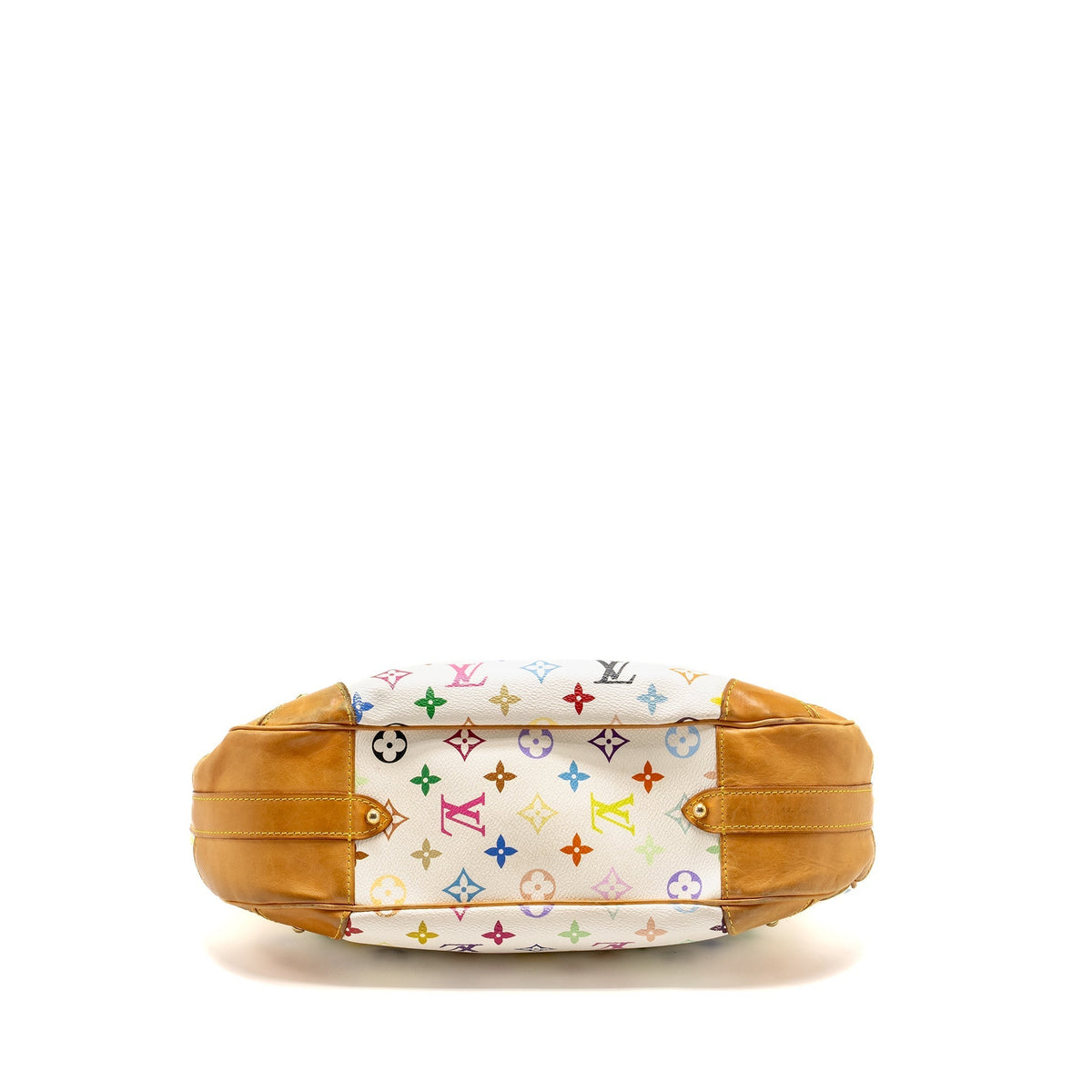 LOUIS VUITTON MURAKAMI GRETA BAG MONOGRAM CANVAS WHITE/MULTICOLOUR GHW