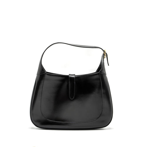 GUCCI JACKIE 1961 MEDIUM BAG CALFSKIN BLACK GHW